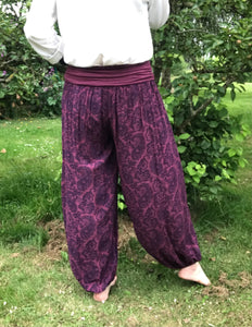 Harem Trousers - Paisley