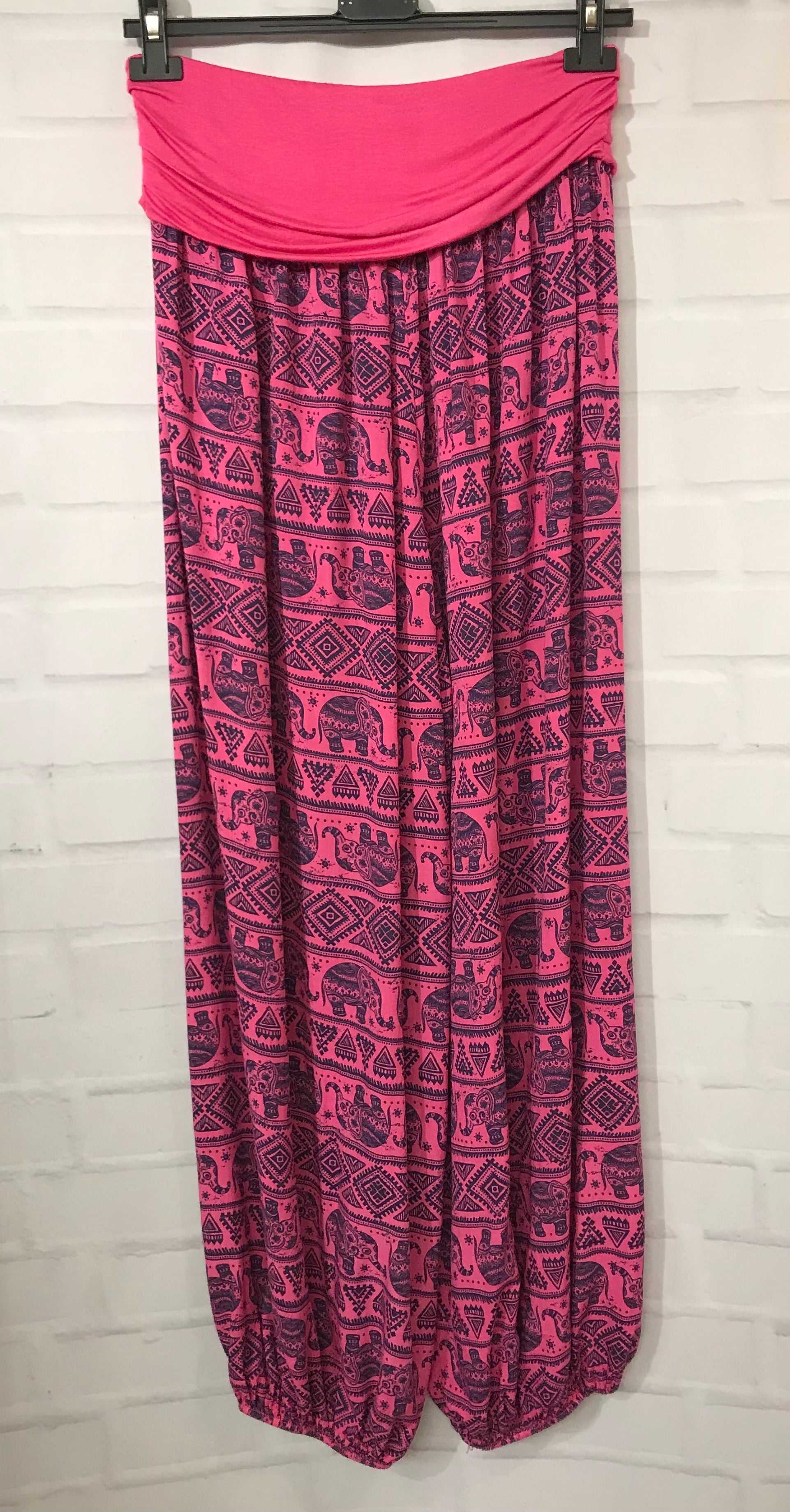 Harem Trousers - Elephant Print