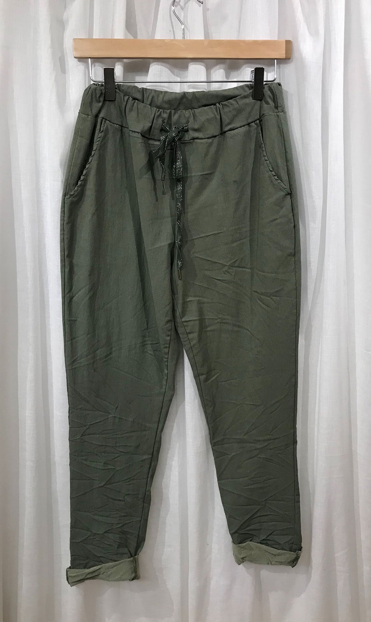 Magic Trousers - Khaki Green