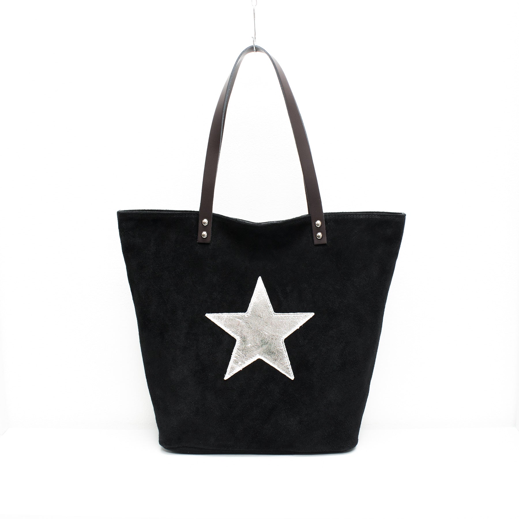 Melissa Suede Leather Star Tote
